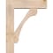 Ekena Millwork Legacy Block Smooth Bracket w/ Offset Brace, Douglas Fir, 7 1/2"W x 28"D x 36"H BKT0806X28X36LEC05SDF - alternate 2